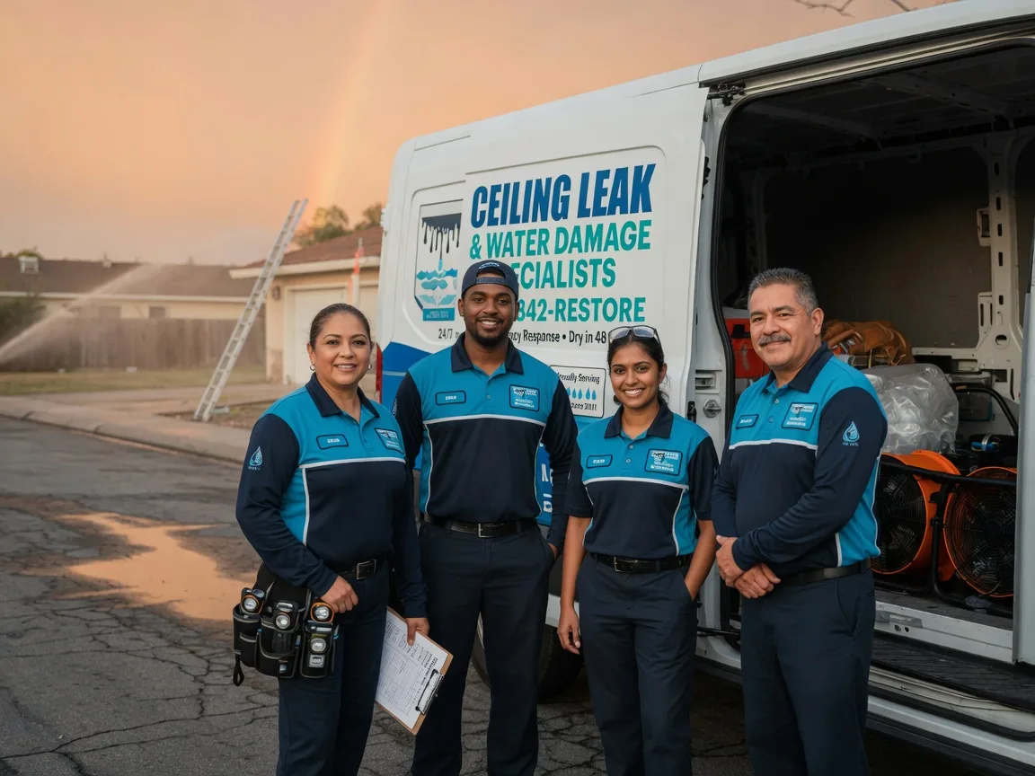 Ceiling Leak Cleanup company in Wright, KS